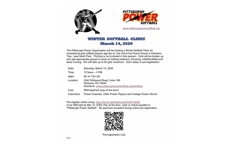 Softball Clinic 
